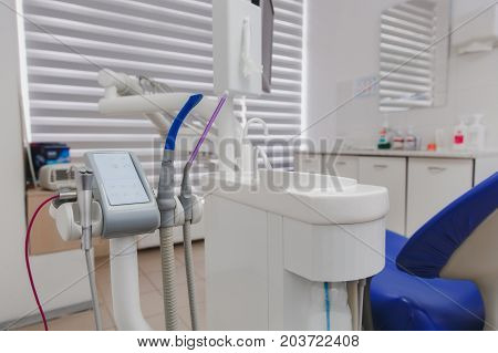 Interior Of A Dentist's Office And Special Equipment
