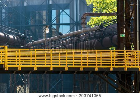 Lower region of Vitkovice - old ironworks factory