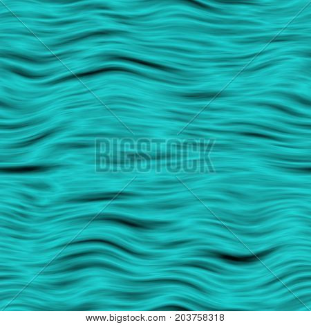 Turquoise bright seamless digital wavy lines texture