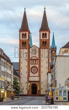 Wurzburg Cathedral is a Roman Catholic cathedral in Wurzburg in Bavaria Germany dedicated to Saint Kilian