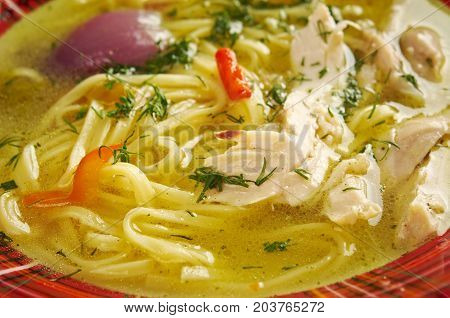 Tokmach-chicken Soup