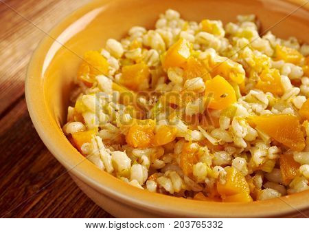 Orzotto Con Zucca