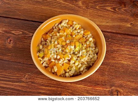 Orzotto Con Zucca