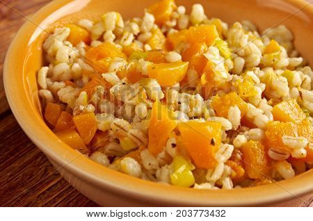 Orzotto Con Zucca