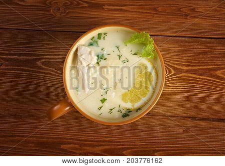 Avgolemono Or Egg-lemon