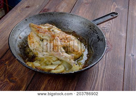 Poulet Aux Oignons