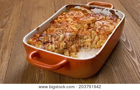 Elbow Macaroni Bake With Zucchini