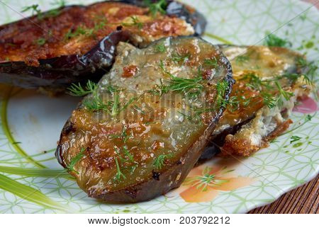 cotolette di melanzane - Italian appetizer with eggplant