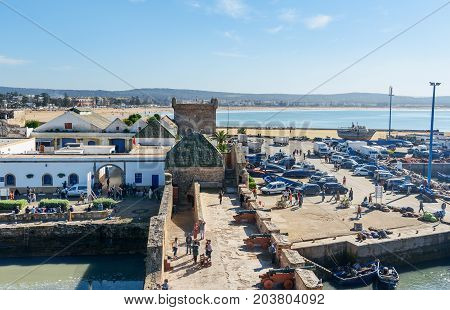 Fortress In Essaouira. Morocco