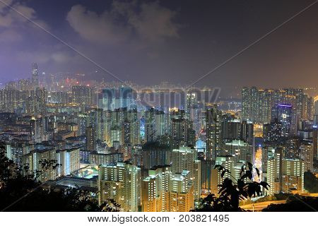Night Of The Kowloon, Hong Kong Skyline