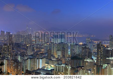 Night Of The Kowloon, Hong Kong Skyline