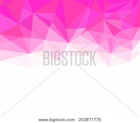 Geometric Orange and White Abstract Vector Background for Use in Design.