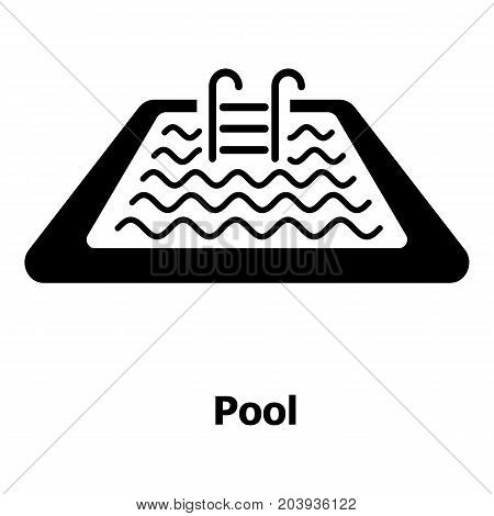 Pool icon. Simple illustration of pool vector icon for web