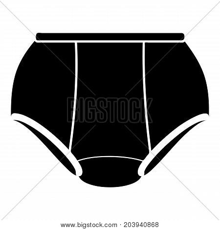 Briefs underpants icon. Simple illustration of briefs underpants vector icon for web