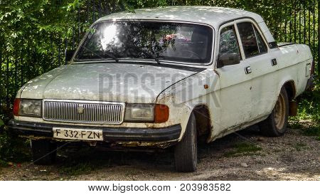 Kazakhstan, Ust-Kamenogorsk, august 9, 2017: Gaz 31029 