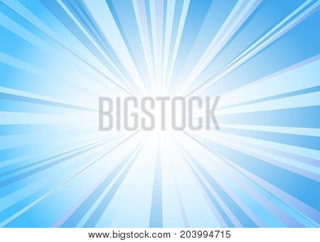 Abstract smooth light blue perspective background.on a white background