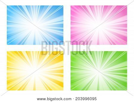 Abstract smooth light pink perspective background. on a white background