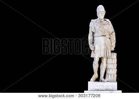 Full Body Statue Of Ancient Greek Statesman Pericles