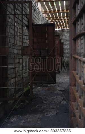 Abandoned Old Soviet Prison Named Patarei In Tallinn City, Estonia.