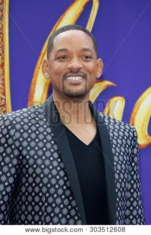 Will Smith at the Los Angeles premiere of 'Aladdin' held at the El Capitan Theatre in Hollywood, USA on May 21, 2019.