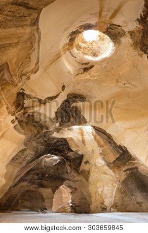 Bell caves in National park Beit Guvrin, Israel