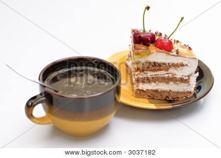 Caffè e torta