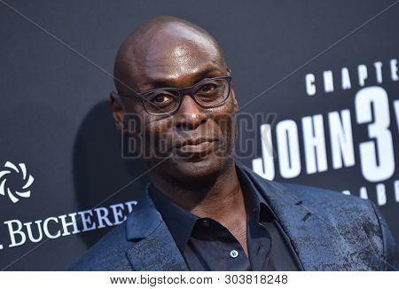 LOS ANGELES - MAY 15:  Lance Reddick arrives for the John Wick: Chapter 3 - Parabellum' L.A. Special Screening on May 15, 2019 in Hollywood, CA                