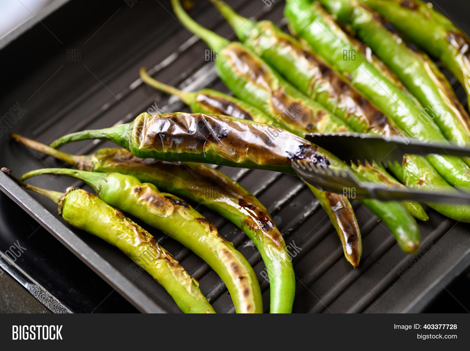 Grilled Green Chili Image & Photo (Free Trial) Bigstock