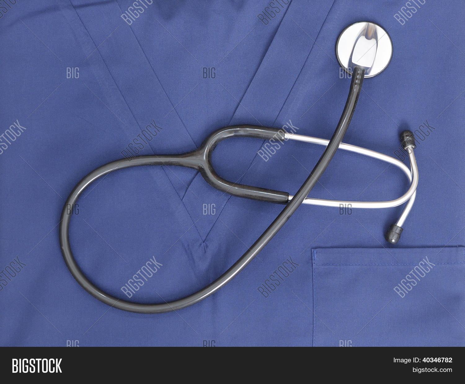 Stethoscope Scrubs Image & Photo (Free Trial) Bigstock
