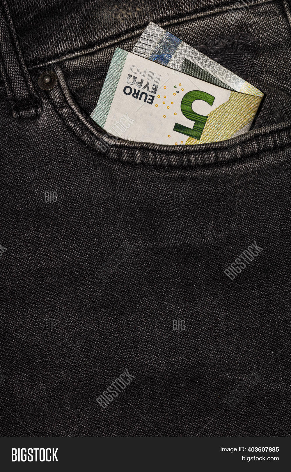 Banknotes, Money Jeans Image & Photo (Free Trial) Bigstock