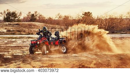 Cross-country Quad Bike Race, Extreme Sports