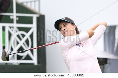 Anna Verchenova på Evian Masters, juli 22, 2012
