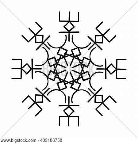 Magic Runic Symbols. Vector & Photo (Free Trial) | Bigstock