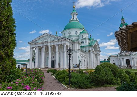 Russia June 30, 2020 The City Of Rostov The Great, View Of The Dmitrievskaya Church, Photo Was Taken