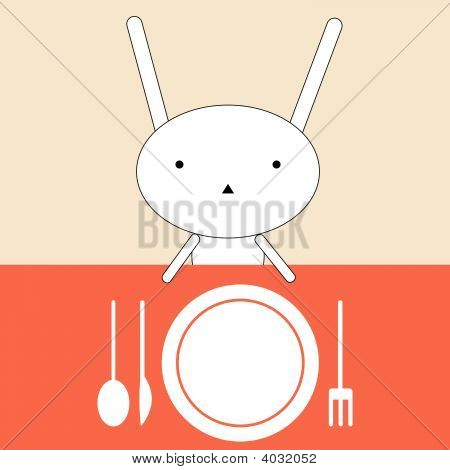 토끼 점심