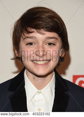 LOS ANGELES - JAN 7:  Noah Schnapp arrives for  BAFTA Los Angeles Tea Party 2017 on January 07, 2017 in Beverly Hills, CA