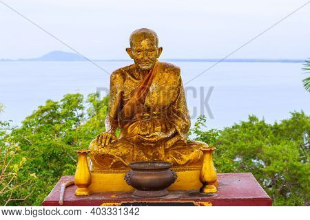 Wat Thang Sai, Buddhist Temple In Prachuap Kirikhan Thailand