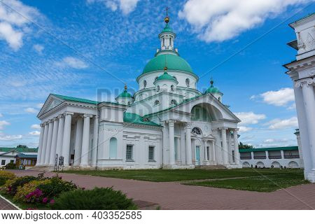 Russia June 30, 2020 The City Of Rostov The Great, View Of The Dmitrievskaya Church, Photo Was Taken