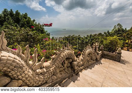 Lady Buddha Pagoda In Son Tra Vietnam