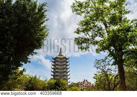 Lady Buddha Pagoda In Son Tra Vietnam