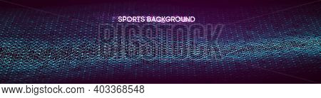 Sport Background Vector Illustration. Mixed Media Run, Soccer Website Background. Multi Sport Team C