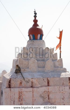 Monkey Temple, Intia, Hampi