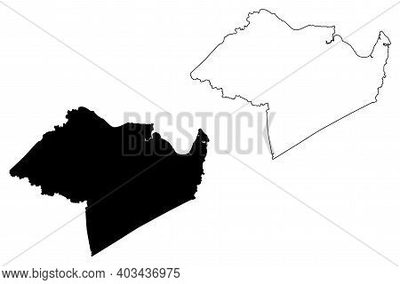 Surry County, Commonwealth Of Virginia (u.s. County, United States Of America, Usa, U.s., Us) Map Ve