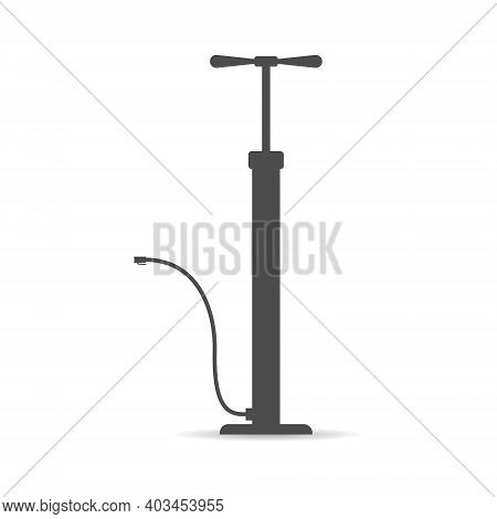 Hand Pump. Simple Vector Icon Isolated On A White Background. Flat Style