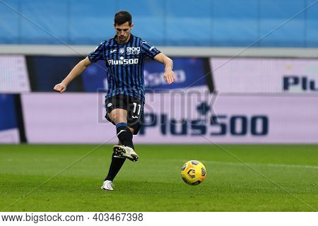 Bergamo, Italy. 06th January 2021. Berat Djimsiti Of Atalanta Calcio   During  The Serie A Match Bet