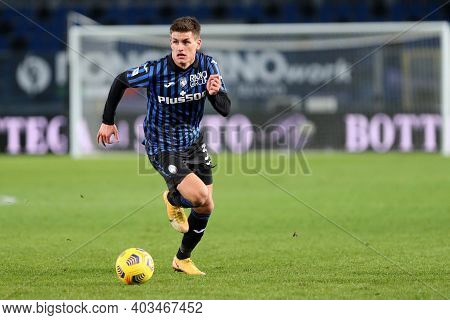 Bergamo, Italy. 06th January 2021. Joakim Maehle Of Atalanta Calcio   During  The Serie A Match Betw