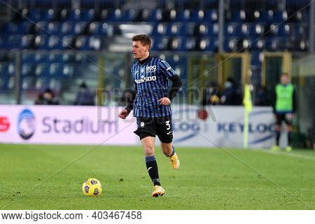 Bergamo, Italy. 06th January 2021. Joakim Maehle Of Atalanta Calcio   During  The Serie A Match Betw