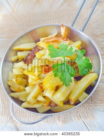 Жареный картофель