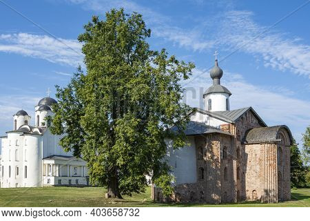 Novgorod The Great,  Orthodox Church Of Paraskeva Pyatnitsa On The Marketplace
