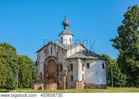 Novgorod The Great, The Church Of Paraskeva Pyatnitsa On The Marketplace